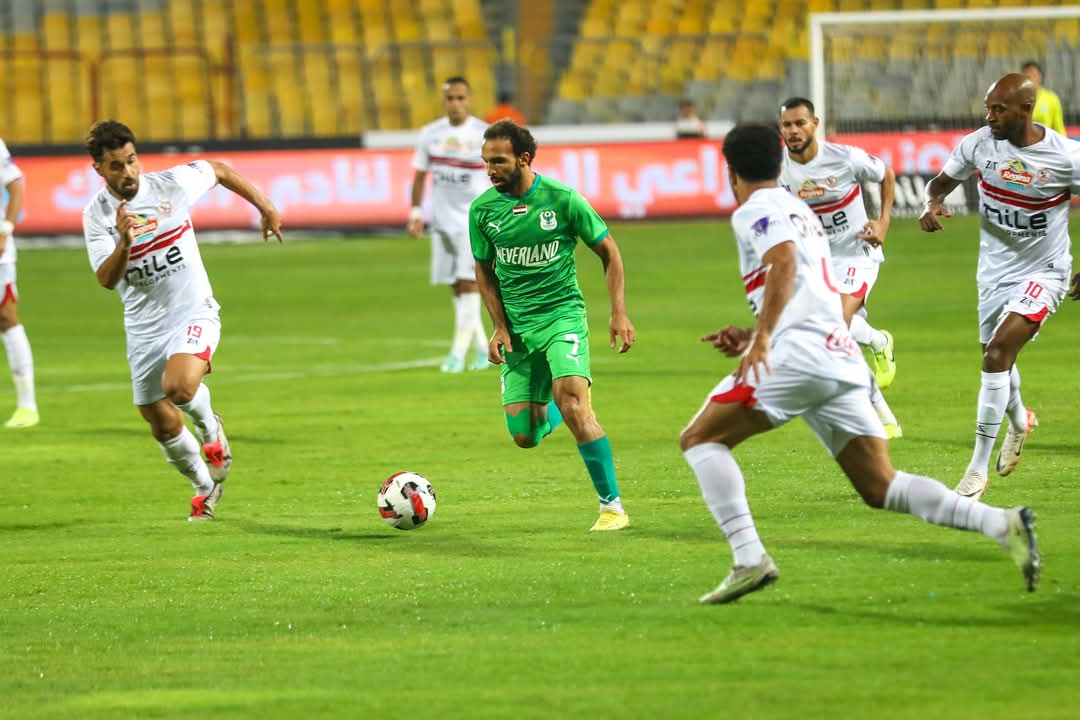 المصري يفوز على الزمالك في الجولة الثالثة بالدوري