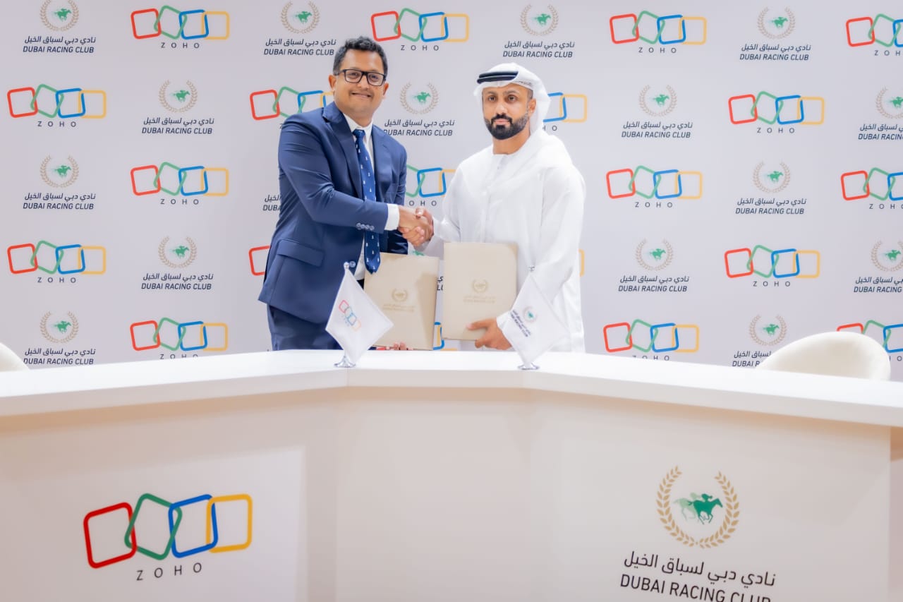Zoho Becomes Exclusive Technology Partner for Dubai Racing Club