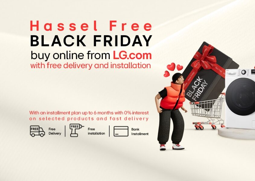 LG Egypt announces Exclusive Black Friday Offers on LG.COM