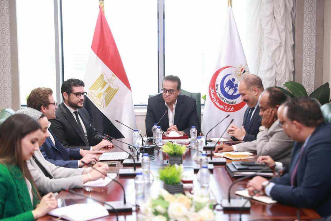 وزير الصحة يستقبل ممثلي شركة «ميدوك» لبحث سبل التحول الرقمي للسجلات