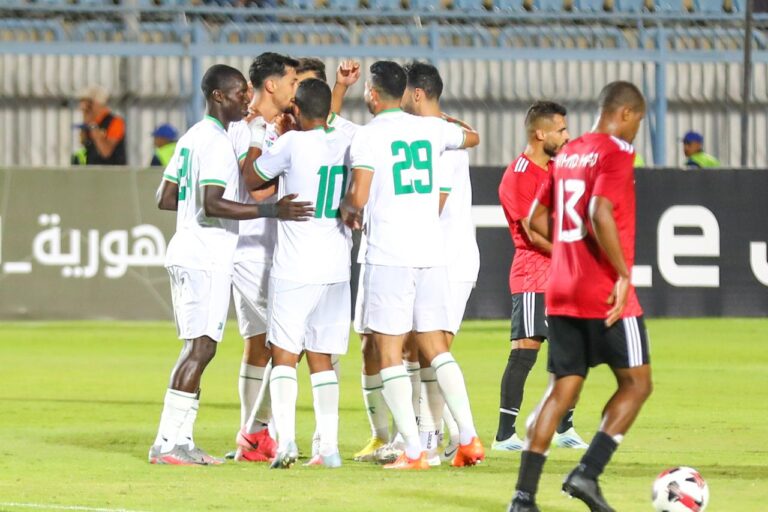 صورة من مباريات الدوري المصري الممتاز