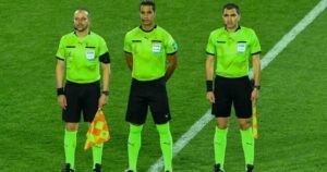 أمين عمر حكماً لمباراة كينيا وجامبيا بتصفيات كأس العالم 