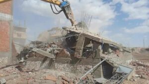 إزالة 32 حالة تعد على أملاك الدولة والأراضي الزراعية بأسيوط