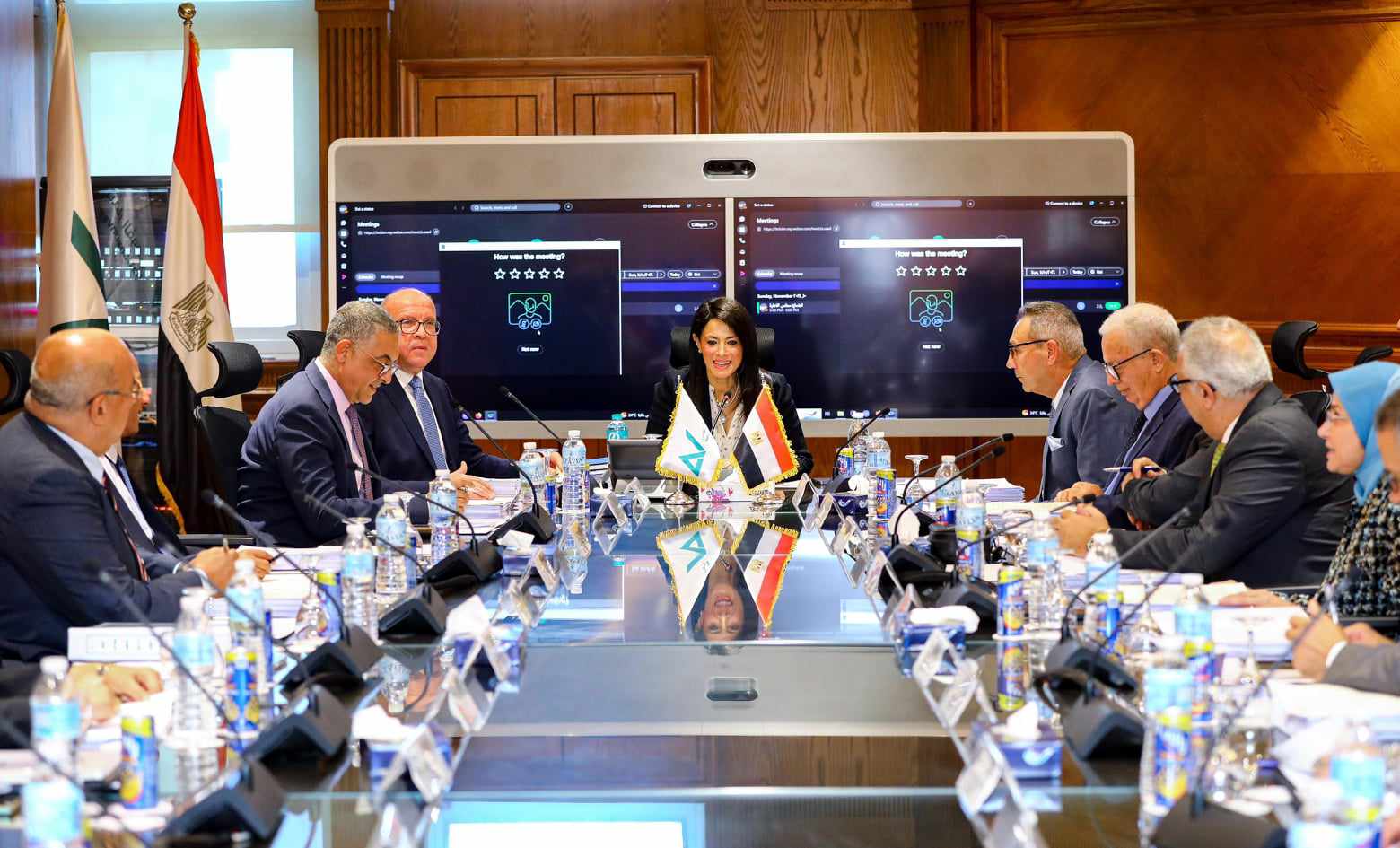 وزيرة التخطيط: تترأس اجتماع مجلس إدارة بنك الاستثمار القومي