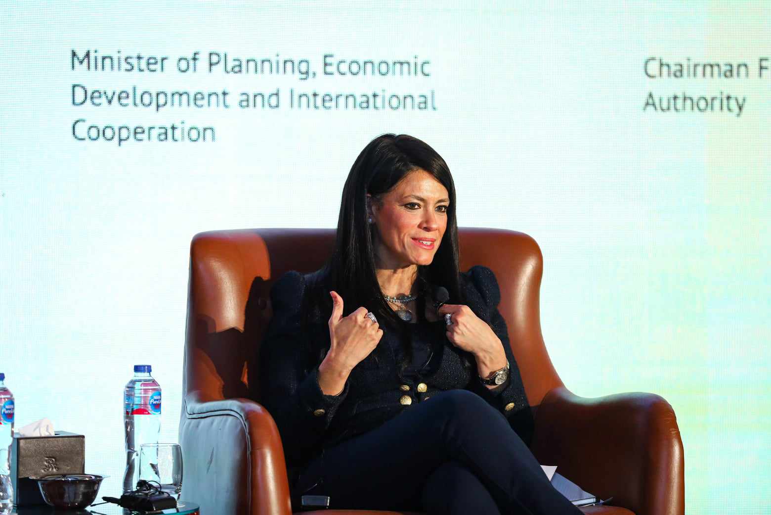 المشاط خلال مؤتمر  «الطريق نحو صافي الانبعاثات الصفري» .. التوسع في التمويل من أجل التنمية