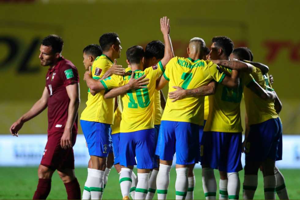 موعد مباراة البرازيل وفنزويلا في تصفيات كأس العالم