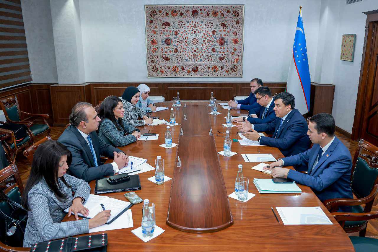 المشاط تناقش مع نائب رئيس وزراء أوزبكستان الاستثمارية المُشتركة