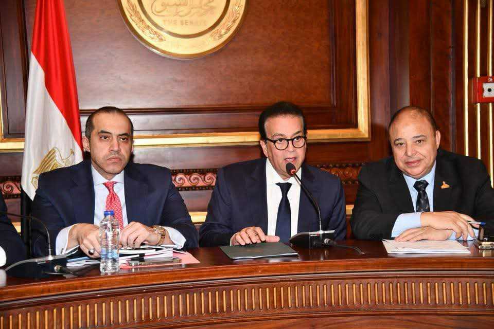 أبرز توصيات قانون المسئولية الطبية وحماية المريض للجنة الصحة بمجلس الشيوخ