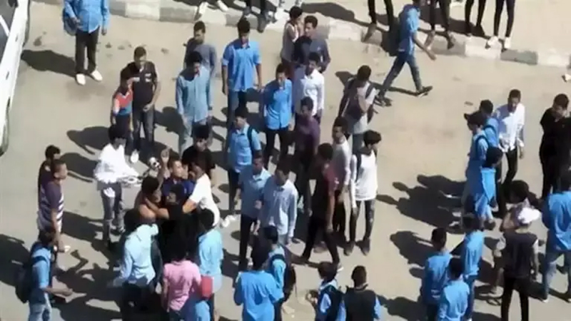 إصابة طالب فى مشاجرة مع زميله داخل مدرسة بحدائق أكتوبر