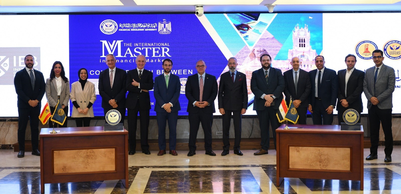 تعاون بين معهد الخدمات الماليةومعهد دراسات البورصة الاسباني لتقديم درجة الماجستير في الأسواق المالية 