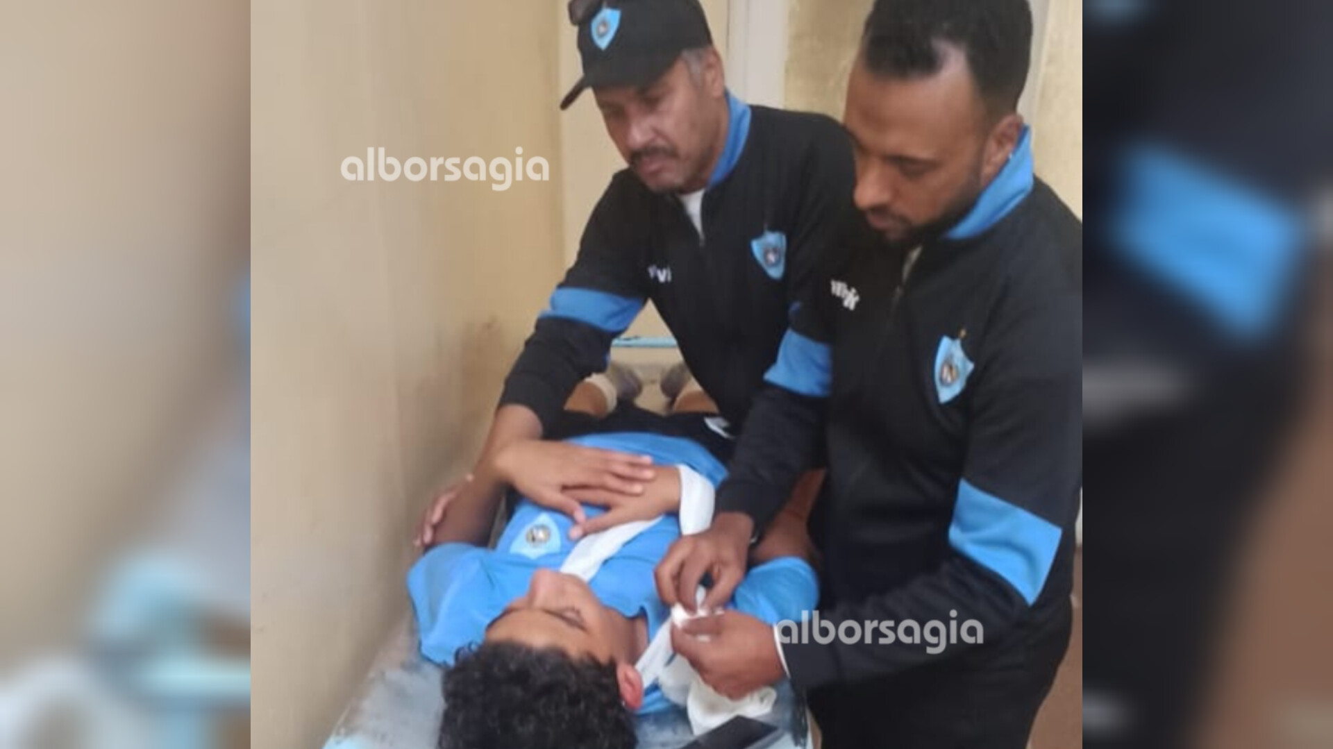 إصابة لاعب غزل المحلة 2010 بكسر في “الترقوه” 