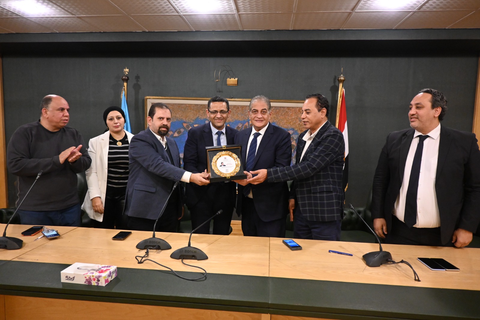 “الصحفيين” تُكرم أسامة كمال بعد اختياره عضوًا بالهيئة الوطنية للإعلام