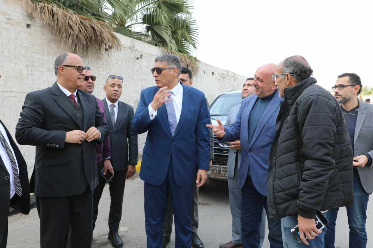 محافظ الجيزة يفتتح سوق جديد لليوم الواحد بالعمرانية