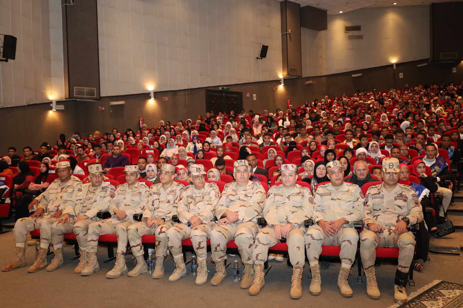 جامعة المنيا تستضيف الندوة التثقيفية لقوات الدفاع الشعبي والعسكري بالجامعات والمعاهد