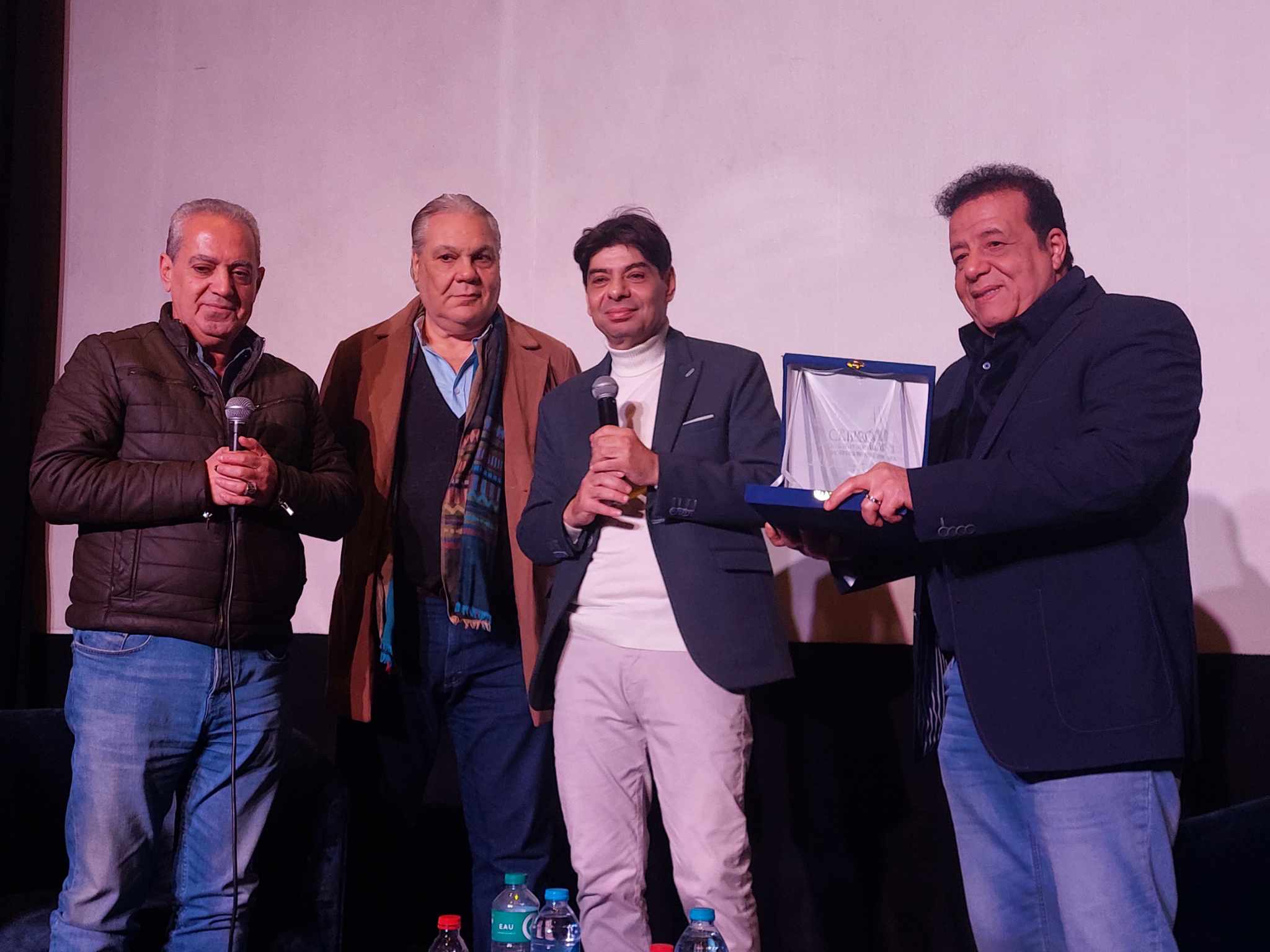 عاطف عبداللطيف بندوة عن الفن والسياحة بمهرجان القاهرة الدولي للفيلم القصير.. صور