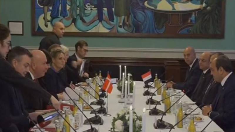 الرئيس السيسي يلتقي رئيس البرلمان الدنماركي