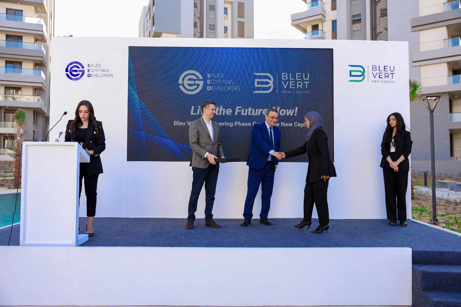 السعودية المصرية تسلم أولى مراحل مشروع بلوڤير بالعاصمة الإدارية  باستثمارات 8.7 مليار جنيه