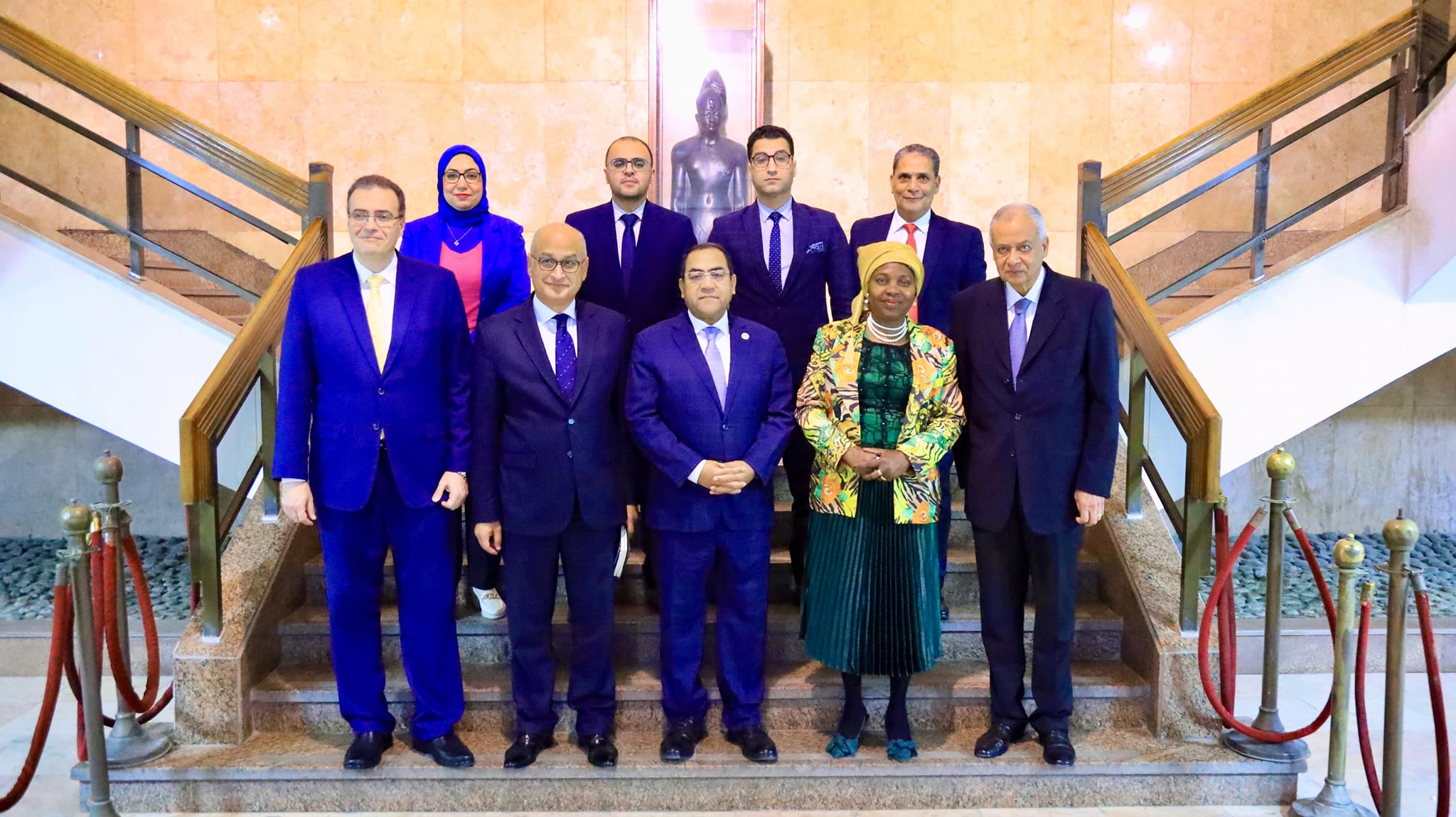 جهاز “التنظيم والإدارة” يستقبل المقررة الخاصة بمصر فى اللجنة الافريقية لحقوق الانسان