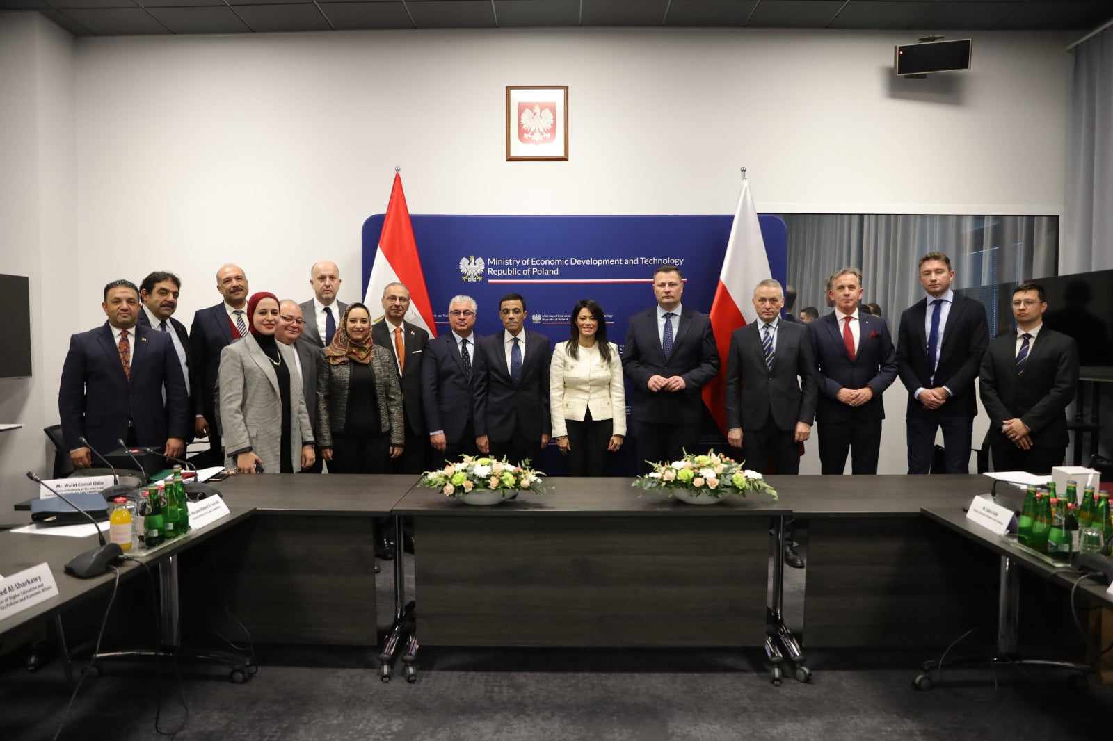 المشاط ووزير التنمية الاقتصادية البولندي يوقعان برتوكول في ١٦ مجال تنموية