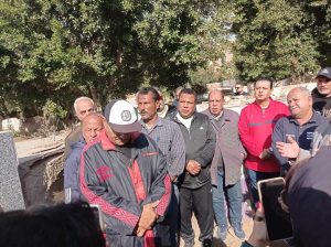 والد النني يشيع جثمان شقيقته إلي مثواها الأخير