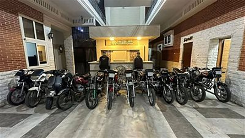 المشدد 3 سنوات لعاطلين بتهمة سرقة الدراجات النارية فى الزاوية الحمراء