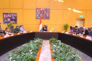 وزيرة التضامن تستعرض ملفات قضايا الطفولة والمرأة وكبار السن وذوى الإعاقة