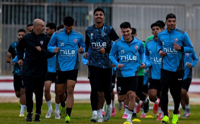 فريق الزمالك من التدريبات - أرشيفية