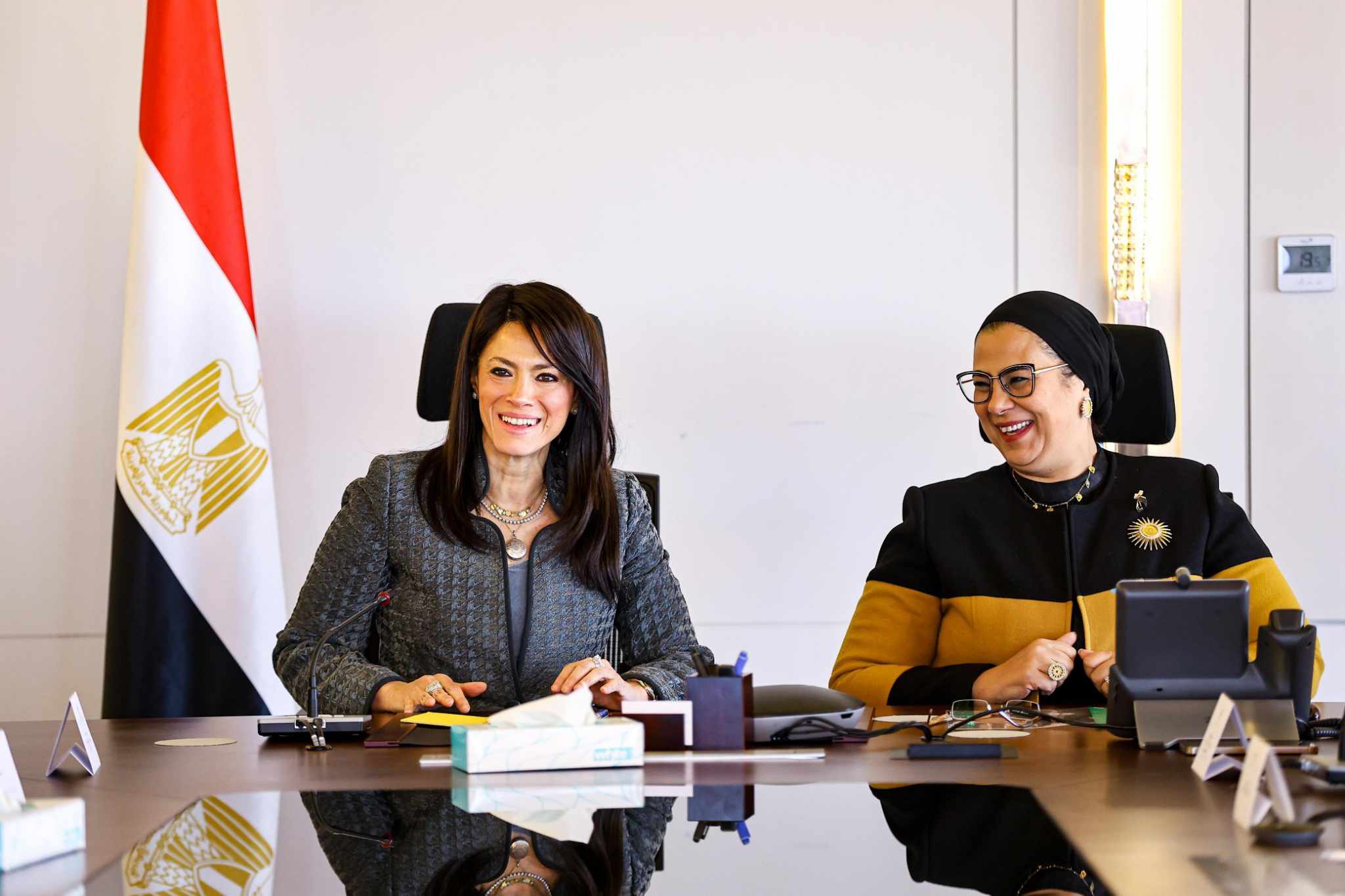 المشاط وعمار تناقشان ” سد الفجوة بين الجنسين