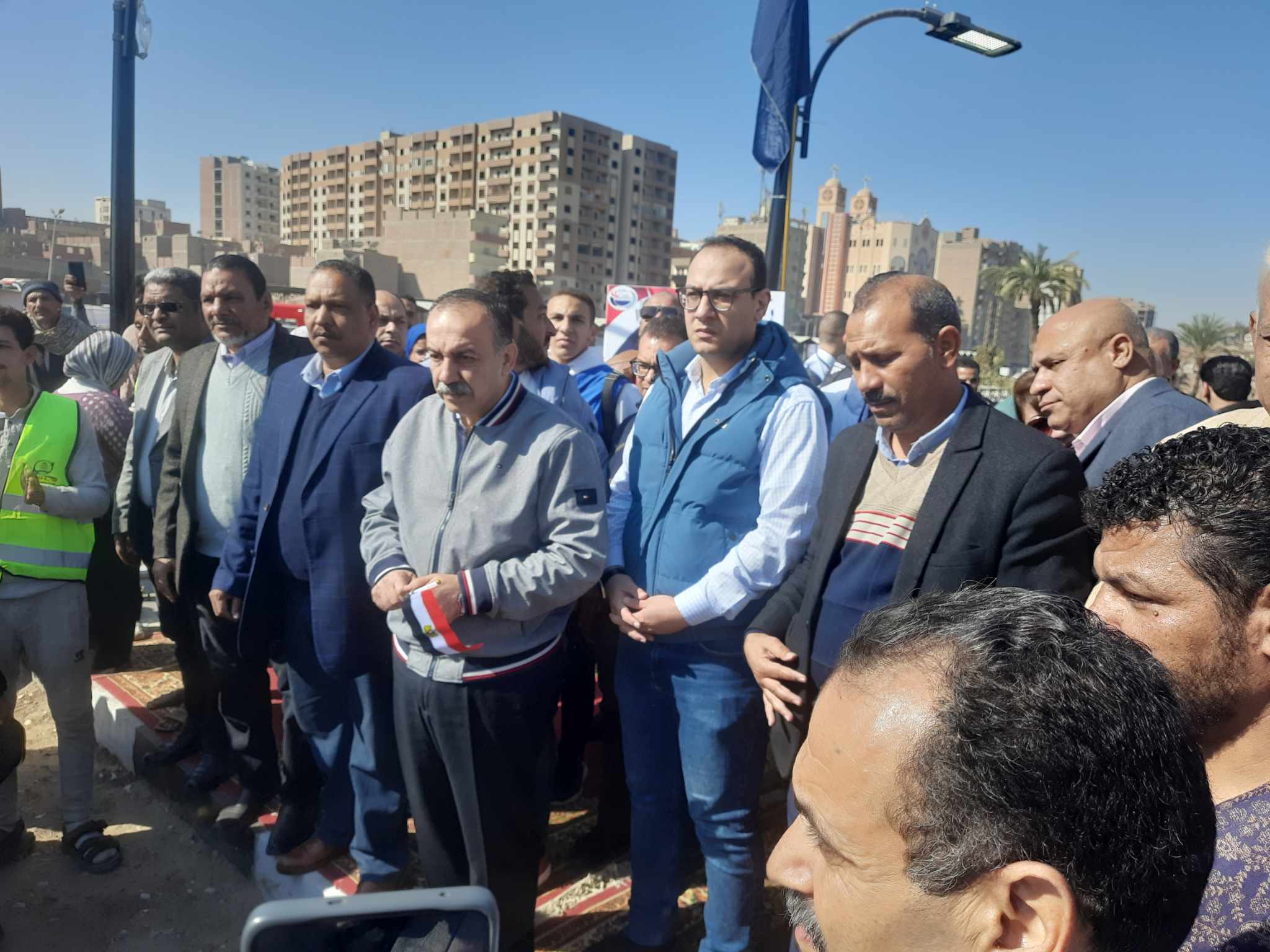 محافظ أسيوط يفتتح نفق مشاة المعلمين بحي غرب