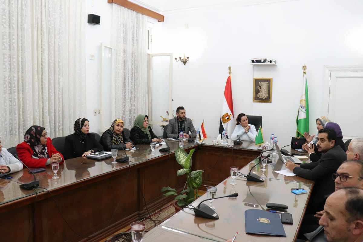 محافظ الجيزة يستقبل وفد مركز المعلومات ودعم اتخاذ القرار التابع لمجلس الوزراء