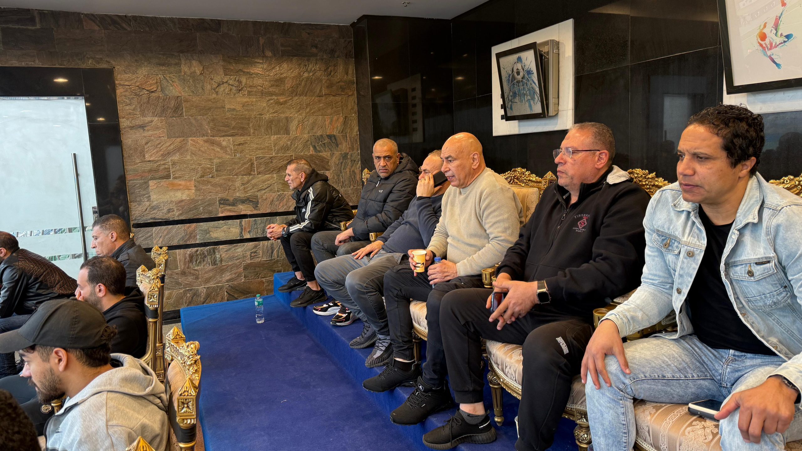 جهاز منتخب مصر يتابع مباراة بيراميدز و غزل المحلة 