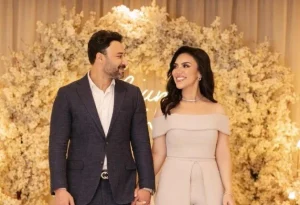 قبل زفافهما اليوم.. قصة حب مي فاروق ومحمد العمروسي