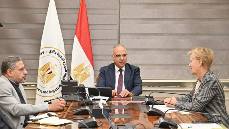 وزير الري يلتقي سفيرة الاتحاد الأوروبي في مصر للتباحث حول سُبل تعزيز الشراكة المائية