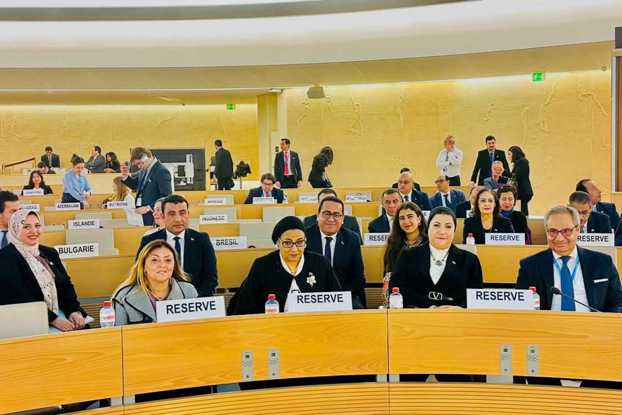 المشرف العام على “القومي لذوي الإعاقة” تستعرض التقرير الدوري الشامل “UPR” لملف حقوق الإنسان بسويسرا