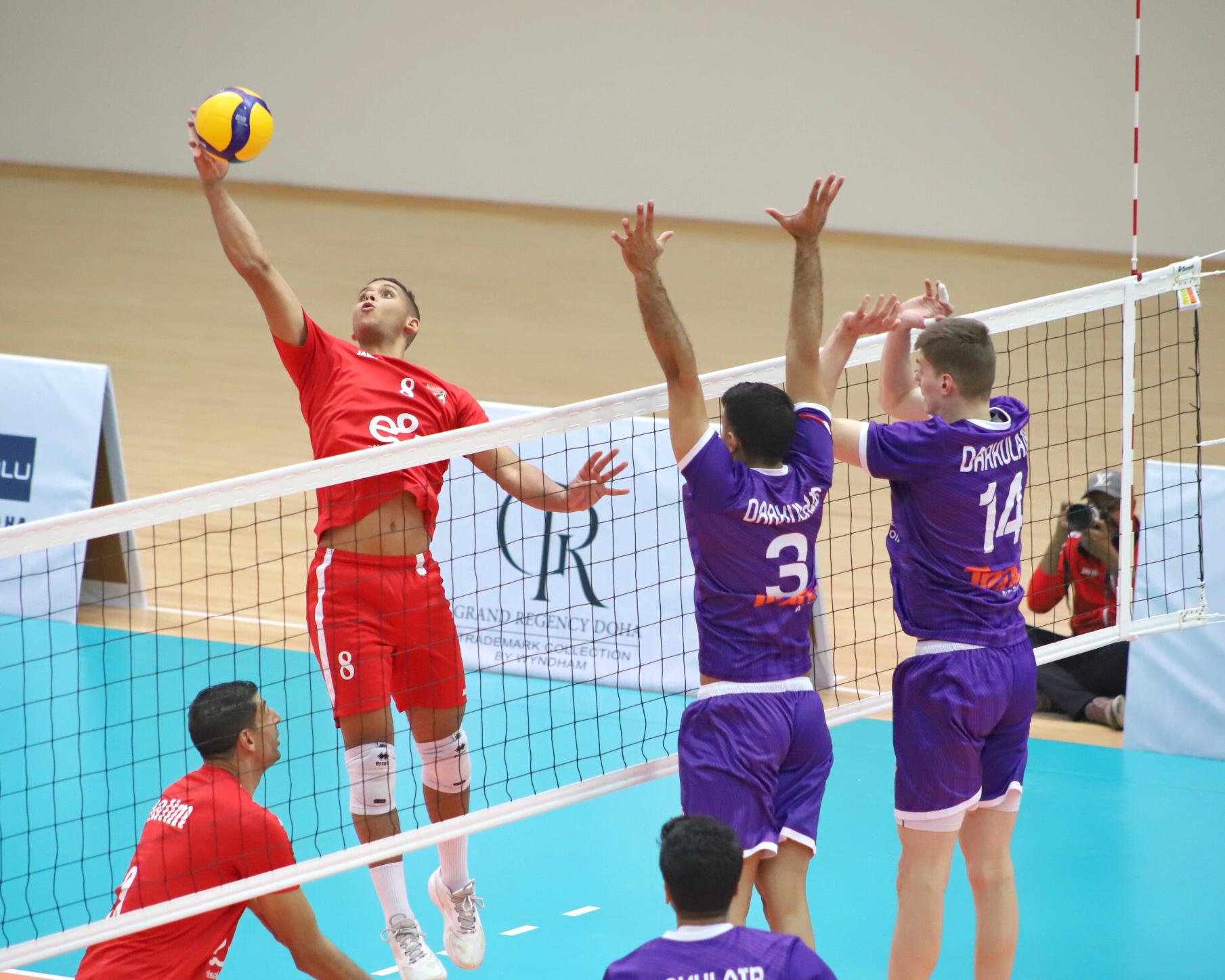 إنطلاقة قوية لطائرة الأهلي بالبطولة العربية