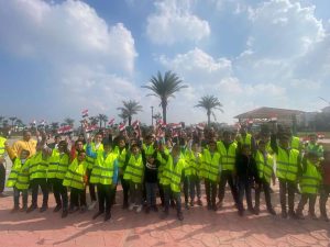 انطلاق فعاليات مبادرة لتجميل مدينة دمياط الجديدة بمشاركة طلاب المدارس