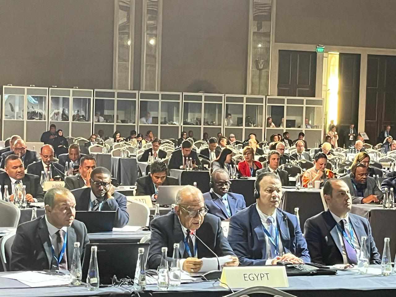 وزير الكهرباء يلقي كلمة مصر أمام الجمعية العامة للوكالة الدولية للطاقة المتجددة “IRENA”