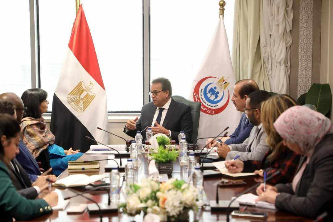 وزير الصحة يبحث مع الرئيس التنفيذي للتحالف العالمي للقاحات “GAVI “