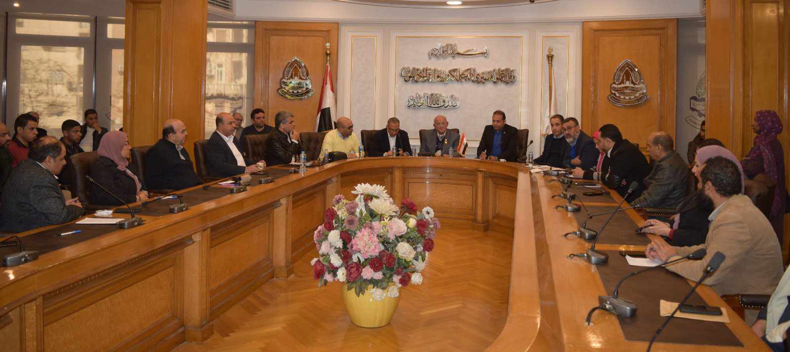 شُعبة الحراسة ونقل الأموال تبحث الموضوعات المشتركة مع التأمينات الاجتماعية