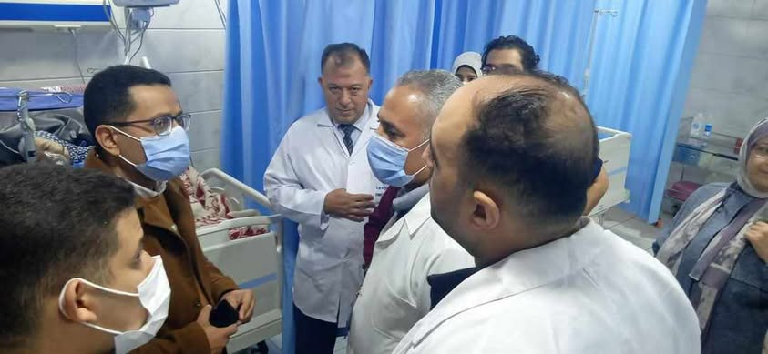 الصحة: فريق الحوكمة والمراجعة الداخلية يتفقد مستشفى الخازندارة