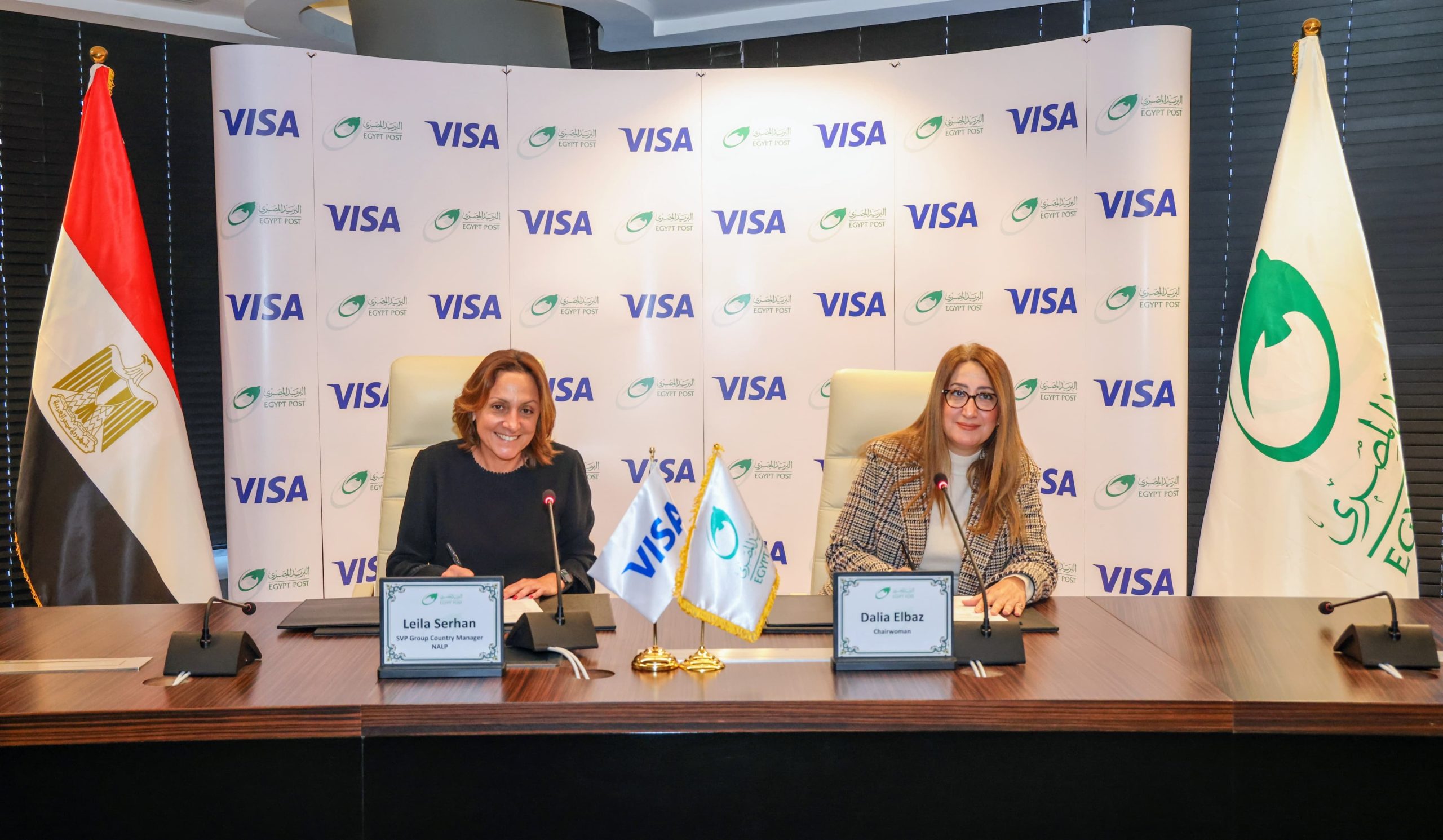 “البريد المصري” يوقع اتفاقية تعاون مع “فيزا” العالمية في مجال المدفوعات الإلكترونية والشمول المالي