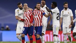 الدوري الإسباني..”ريال مدريد” يواجه أتلتيكو  في العاشرة مساءا