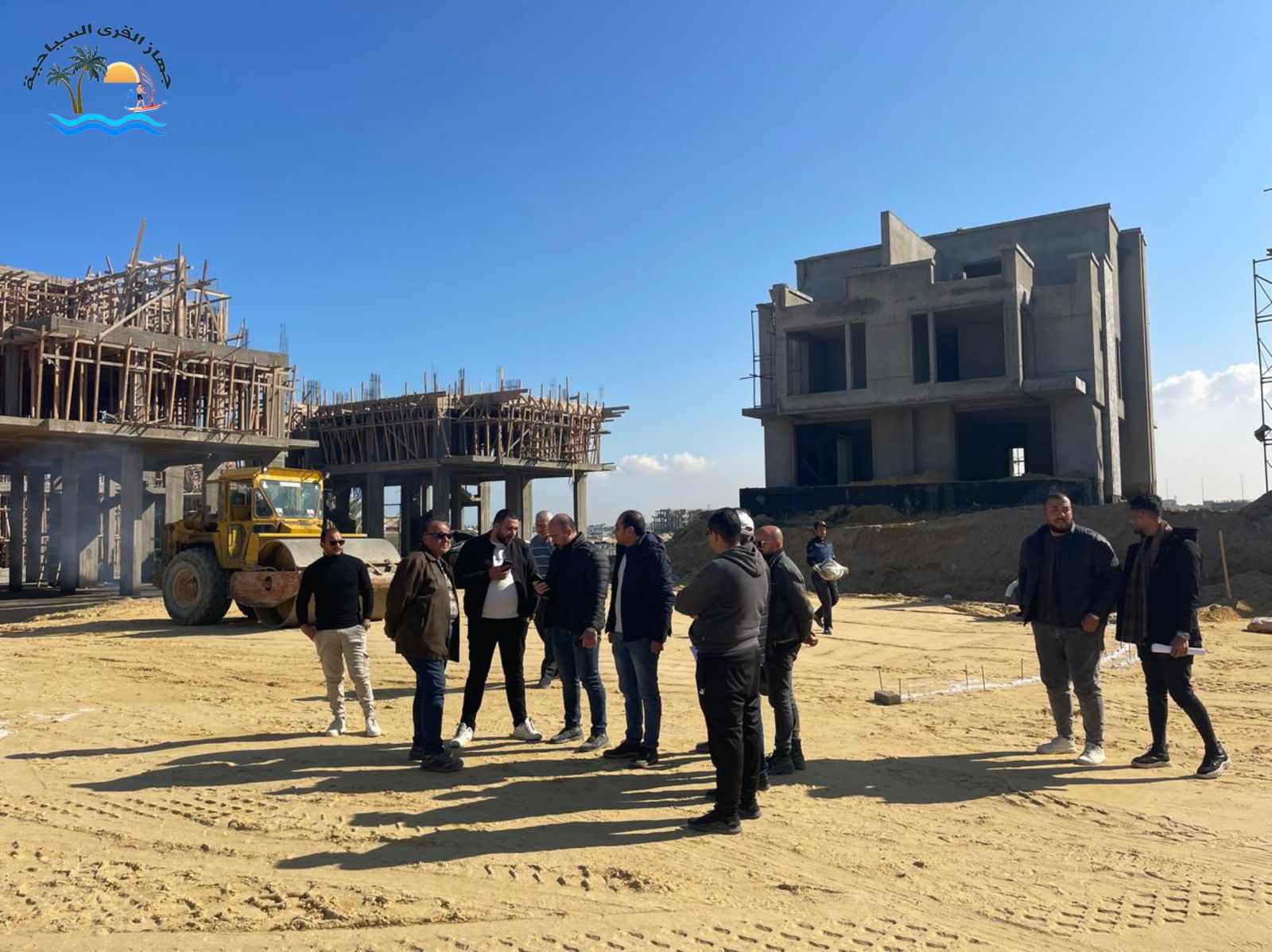 مسئولو الدعم الفني بوزارة الإسكان يتابعون أعمال التطوير الجاري تنفيذها بالقرى السياحية