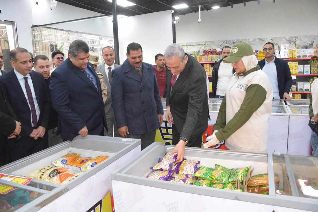 محافظ الغربية يفتتح منفذ مستقبل مصر بالمحلة الكبرى إستعداداً لـ”رمضان”