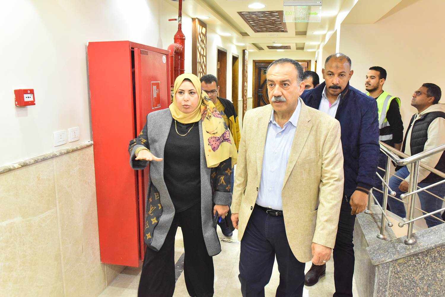 بتكلفة ٥٠ مليون جنيه.. محافظ أسيوط يتفقد تطوير مبنى مديرية التضامن