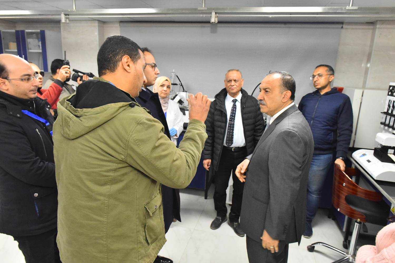 بتكلفة 120 مليون جنيه.. محافظ أسيوط يتفقد المعمل المركزي لمياه الشرب بأسيوط