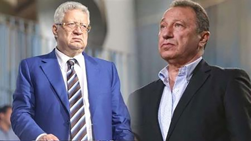 حبس مرتضى منصور 6أشهر فى اتهامه بسب الخطيب والعتال وممدوح عباس