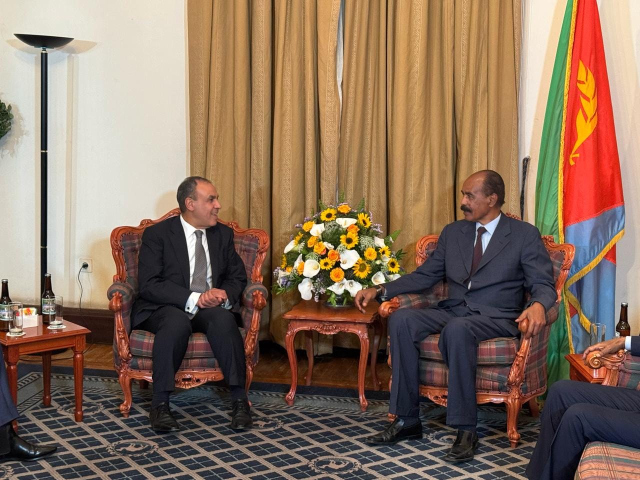 وزير الخارجية يستعرض العلاقات الثنائية بين مصر وإريتريا