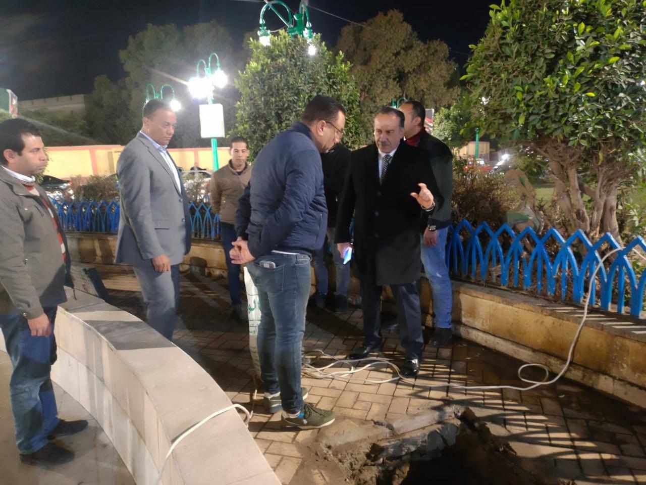 محافظ أسيوط يتفقد أعمال التطوير بالممشى السياحي وكورنيش الترعة الإبراهيمية