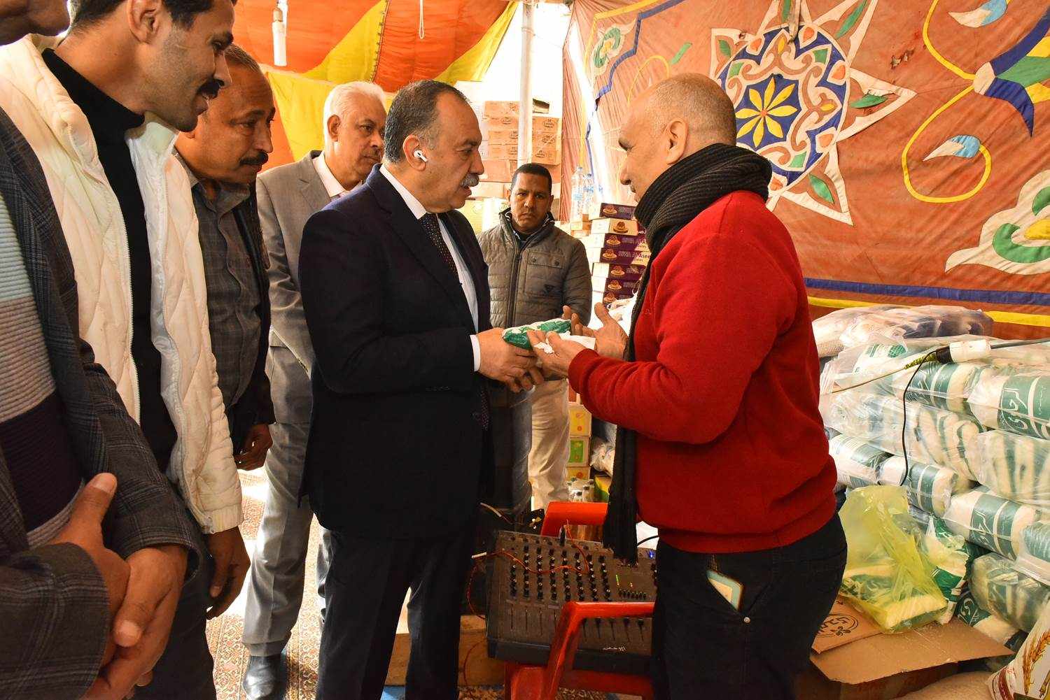 افتتاح معرض “أهلاً رمضان” بأبو تيج فى أسيوط